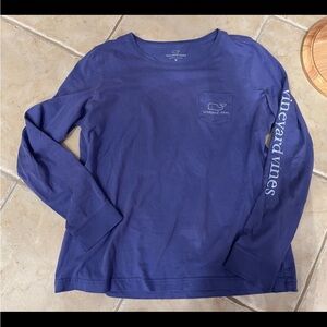 Vineyard Vines Blue Long Sleeve Shirt